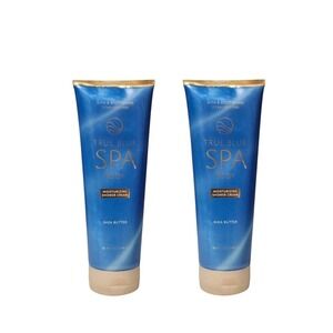 2 BATH & BODY WORKS TRUE BLUE SPA BODY MOISTURIZING SHOWER CREAM 10 FL OZ NEW